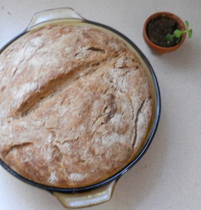 Baked Bulgur Bread
